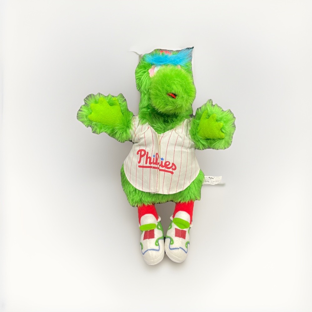 Vintage Philly Phanatic Plush  MLB Philadelphia Plush 18" W/Jersey Phillies